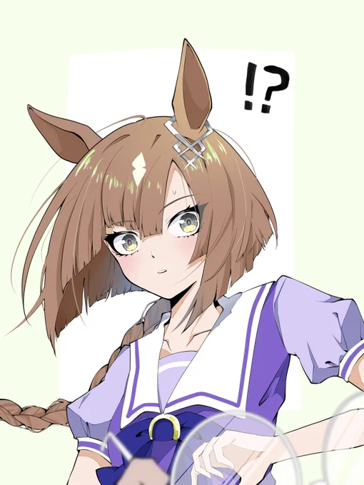 メガネ無しイクノ公式供給祝い (過去絵再掲)