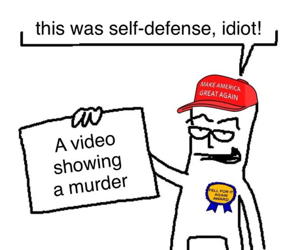 RightWingCope's tweet image. average maga discourse