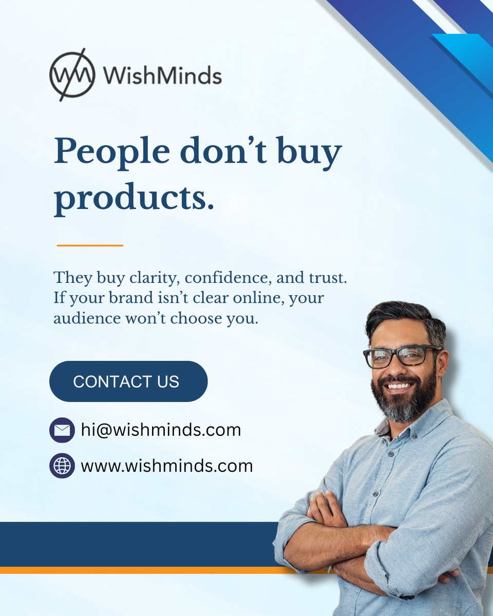 Trends change. Algorithms shift.
Strong systems keep working.
At WishMinds, we help brands grow sustainably, not temporarily.
Build systems that grow with you
E-mail : hi@wishminds.com
Website : wishminds.com

#SustainableGrowth #DigitalSystems #SmartMarketing #WishMind