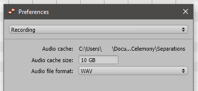 วัยรุ่นจูนเสียงคนไหนที่ใช้ Melodyne เวลาทำงานเสร็จ
แล้วอยากเคลียร์ Cache File ให้พื้นที่คอมโล่งๆนะครับ

ให้ไปที่ C:\Users\ชื่อคอมของท่าน\Documents\Celemony\Separations
(อันนี้เป็นโฟลเดอร์ตั้งต้นที่ Melodyne ตั้งไว้ให้นะครับ)

หากหาโฟลเดอร์ Cache File ไม่เจอ
ให้เปิด Melodyne >