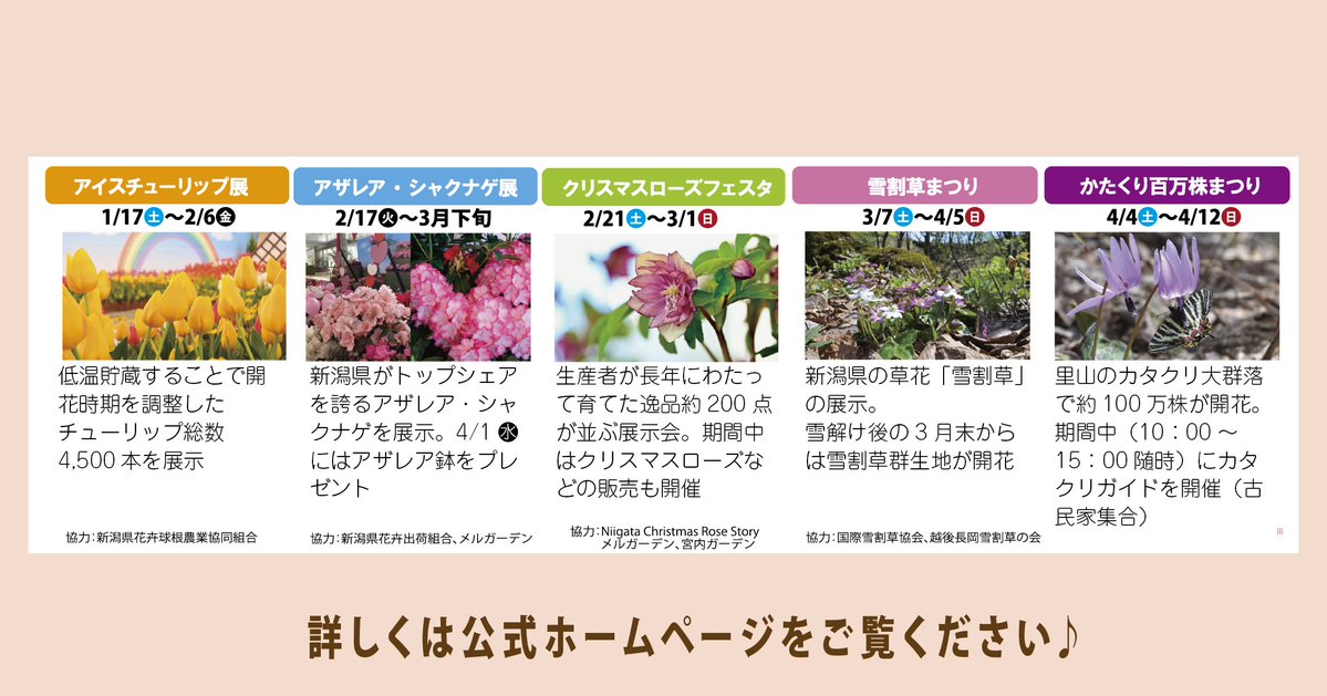 国営越後丘陵公園(公式) tweet media