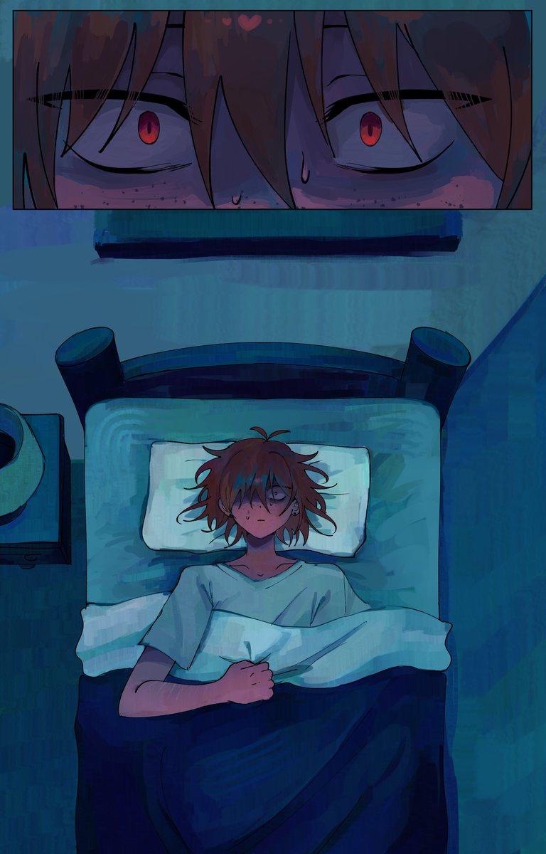 nebbeli's tweet image. late night conversation (1/4)

#deltarune