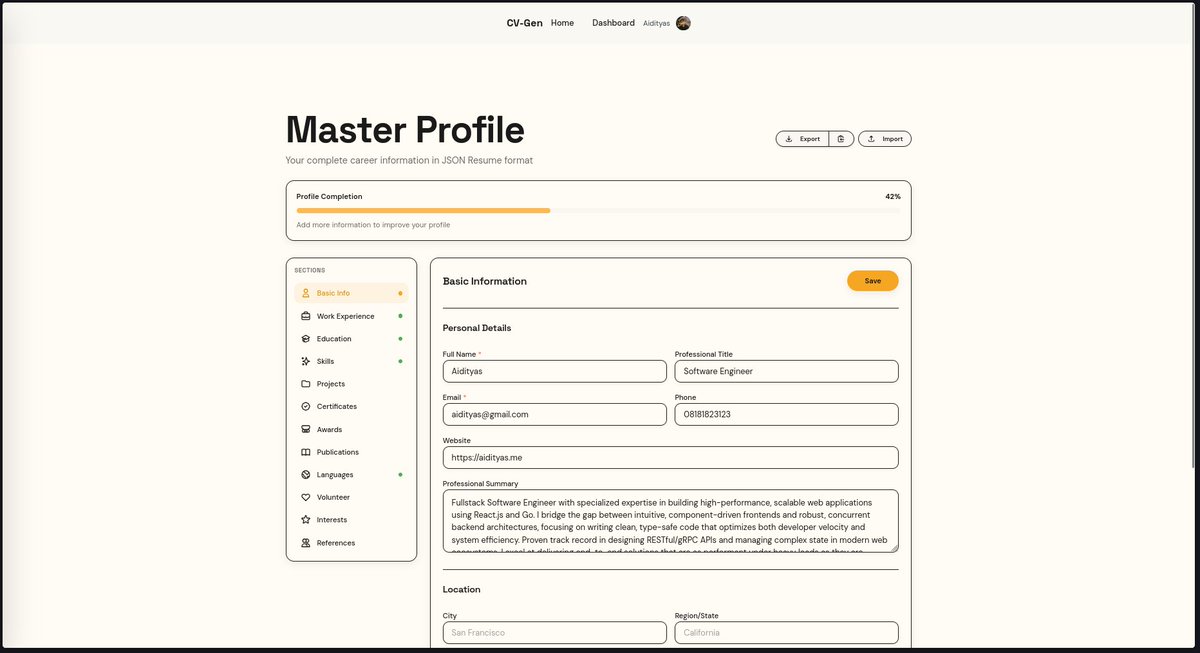 AAidityas's tweet image. Biasanya kalau mau CV standout, dibuat personalized ke setiap company yang kita pengen daftar, tapi untuk bikin CV personalized untuk setiap perusahaan itu sangat makan waktu. So I create the tools for this, you can access it for free: cv.aidityas.me