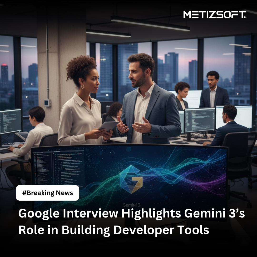 🤖 Gemini 3 is redefining developer tools.

Smarter code. Faster builds. AI-first future. 🚀

#AI #Gemini3 #DeveloperTools #GoogleAI