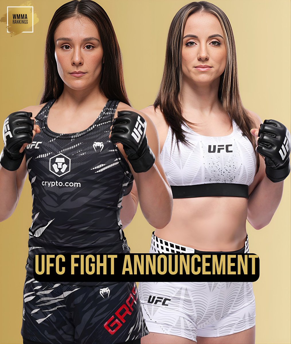 🚨 Fight News: A huge top-five 125lb flyweight rematch sees former champ #3  🇲🇽 Alexa Grasso face #5 🇺🇸 Maycee Barber at #UFCSeattle on March 28.  Grasso won their first meeting by