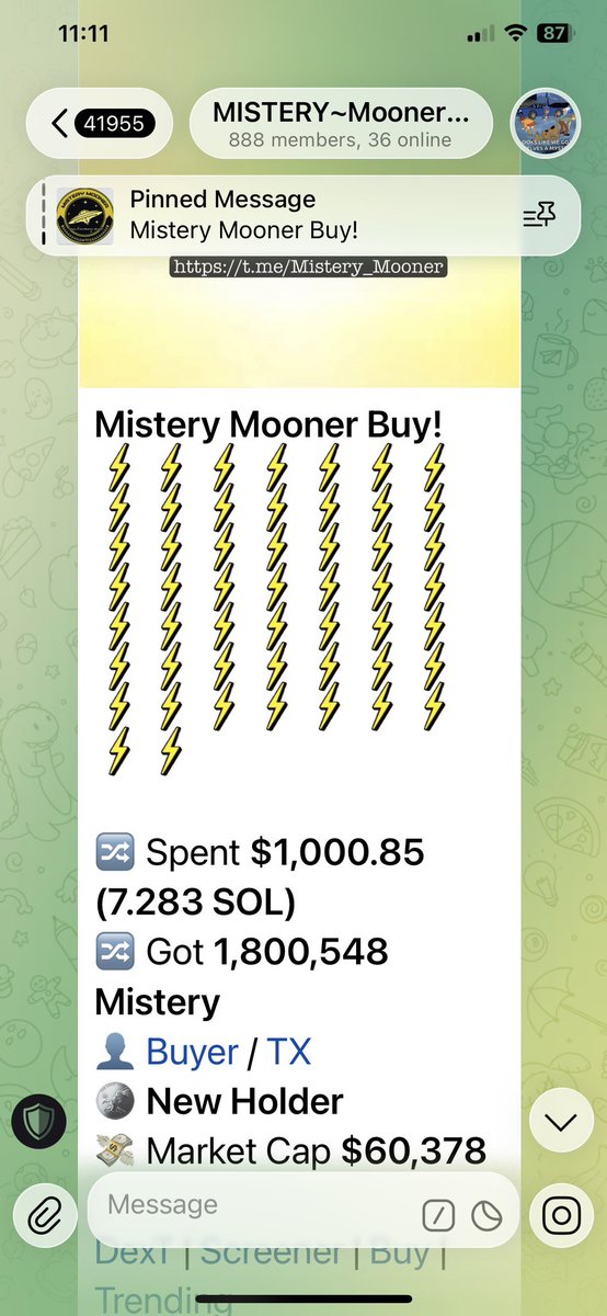 PatriotXAI's tweet photo. 💲1️⃣0️⃣0️⃣0️⃣ SOLANA $MISTERY Mooner 🌕 BUY!!!!! 🆕🆒🆙🆕🆒🆙🆕🆒🆙🆕🆒 

🤔🔮😏 No plan sharing, only hints. $MISTERY 
No promoters, no DM’s ~ One Mission. 

https://t.co/WbGPhb88Ew 

https://t.co/vsHTf5p8pf 

https://t.co/ZgmBSnQFFN

⚡️💲⚡️ CA: F3z9u1wD7zgTBjLPX1u9xqVkMbgW7BMKRHfAsRYuNWTF

🛸 FAN CLUB:
https://t.co/3vjhmRjvg8

https://t.co/FsKnNxaFlM