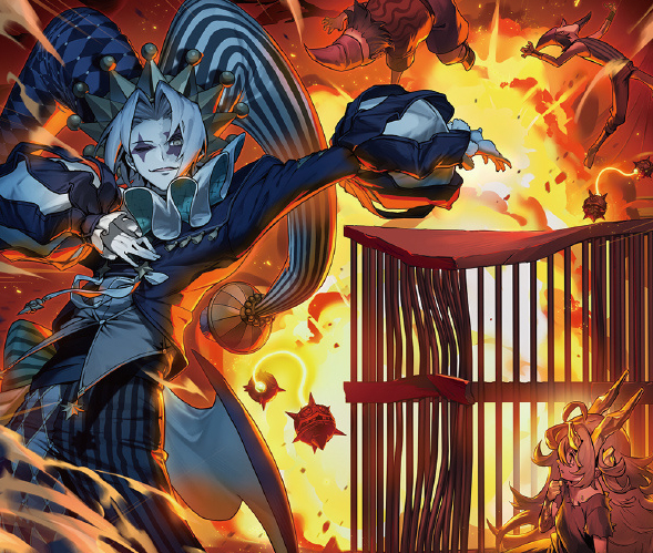 hopackho3's tweet image. [유희왕/일본] 부스터 팩 블레이징 도미니온 
수록 신 테마 "크라운 클랜" 공개
m.blog.naver.com/whwjdgnsqe/224…

서커스 컨셉 테마, 에이스몹인 화이트페이스는
의식, 융합, 싱크로, 엑시즈, 펜듈럼, 링크 몬스터를 다루며
소환조건을 무시하고 바로 소환이 가능 및 2가지 효과를 사용
펜링은 이번 팩 미수록