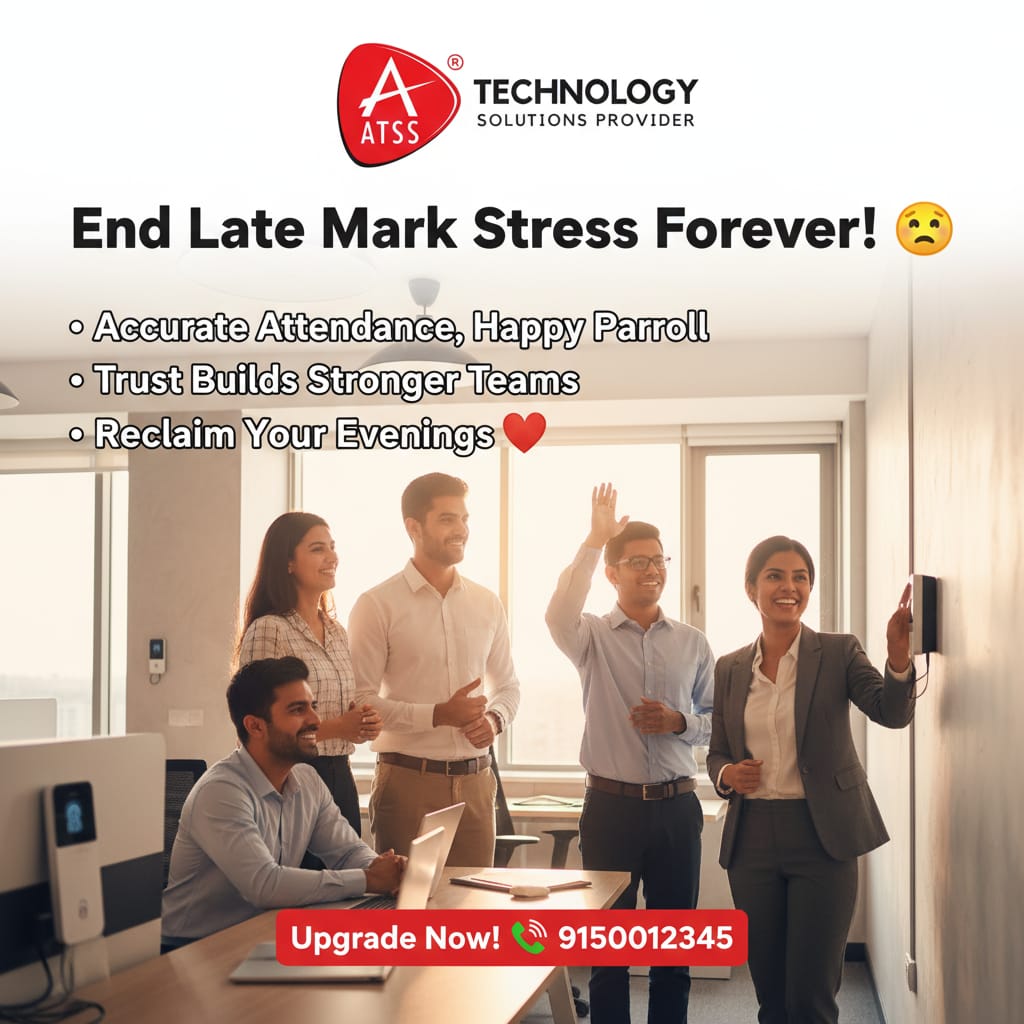 InfoATSS's tweet photo. Late marks causing stress? 📉 End it forever with ATSS Technology Solutions! ✔️ Accurate Attendance ✔️ Happy Payroll ✔️ Reclaim Your Evenings 🌅 Trust builds stronger teams. Upgrade now! 🚀
Contact: 9150012345 | info@atss.in #PayrollReadyAttendance #AutomatedTimeTracking #ATSS https://t.co/0LWmC8Gkuh