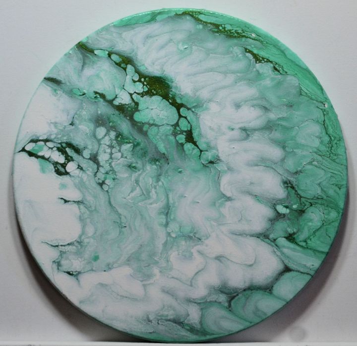 Art of the Day! "SOFT GREEN". Buy at: ArtPal.com/lenneastudio?i…