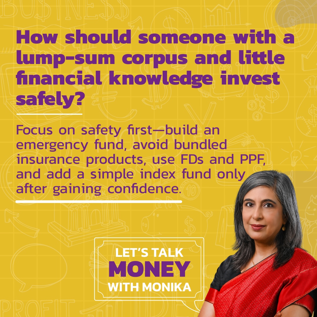 monikahalan's tweet image. A 43-year-old widow with no kids or other dependents was being sold life insurance by her bank. 
She wrote to say that since she listens to this podcast, she refused.  
She now wants to know what to do with a lump sum that she needs to invest.

Listen to her question and my…