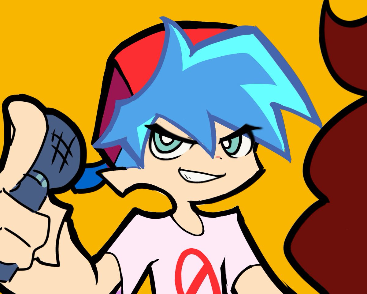 pankurikane's tweet image. got an urge to draw GF and BF in the paswg style