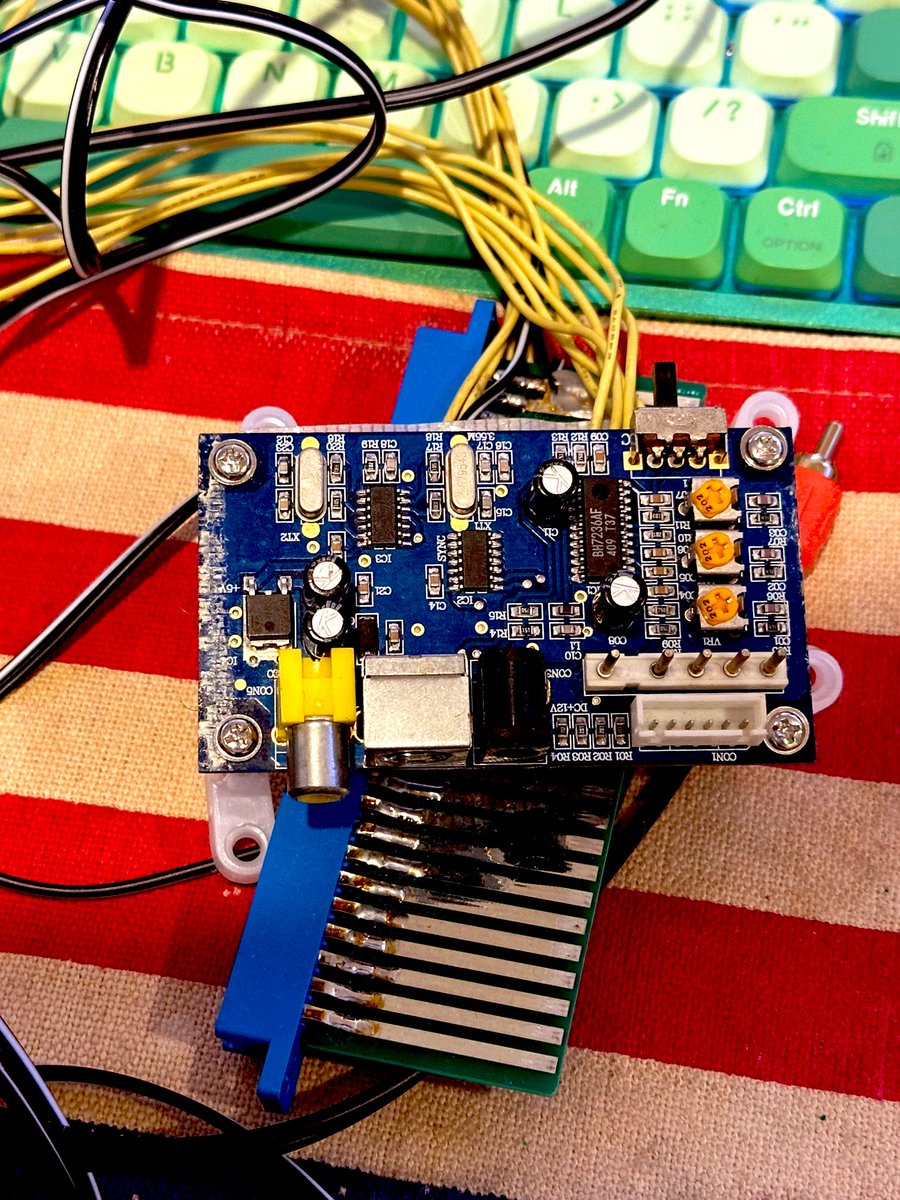 おケロページ 昨夜というか今朝は録画機作り直してました。