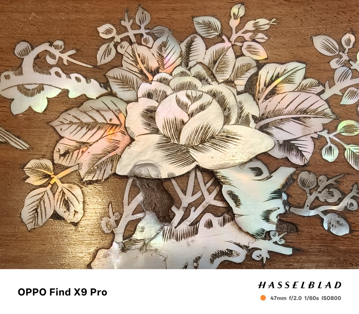 坂の上の異人館の螺鈿細工