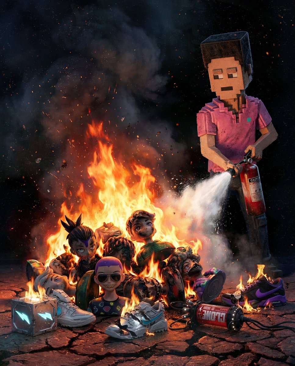 beeple's tweet image. 🚨 NAKAMIGOS ACQUIRES RTFKT!!  🚨