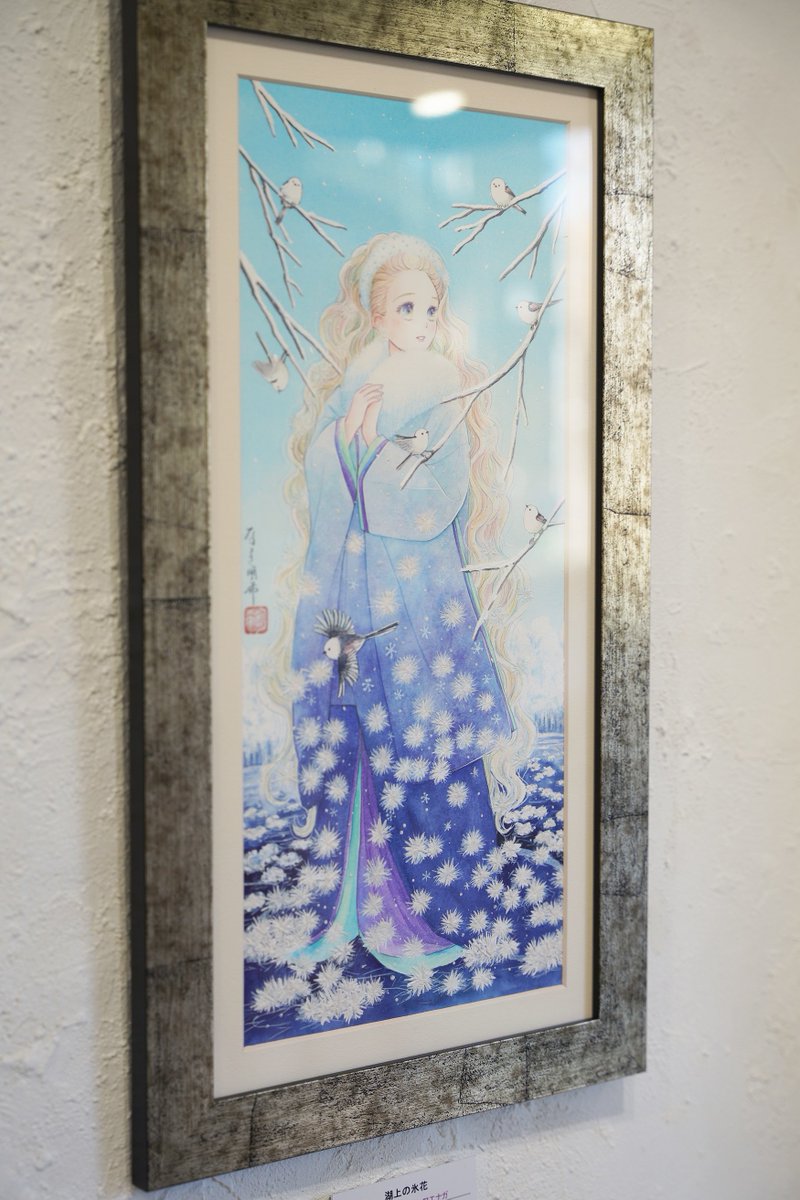 本日初日です、会期中作家在廊いたします。
ぜひご高覧ください。
・・・
なつき明希初個展 年の初めに四季詣  
2026.1.8(木)〜1.13(火) 
12:00〜18:00  ※最終日15:00迄 
nenohoshi.com/exhibition2026…