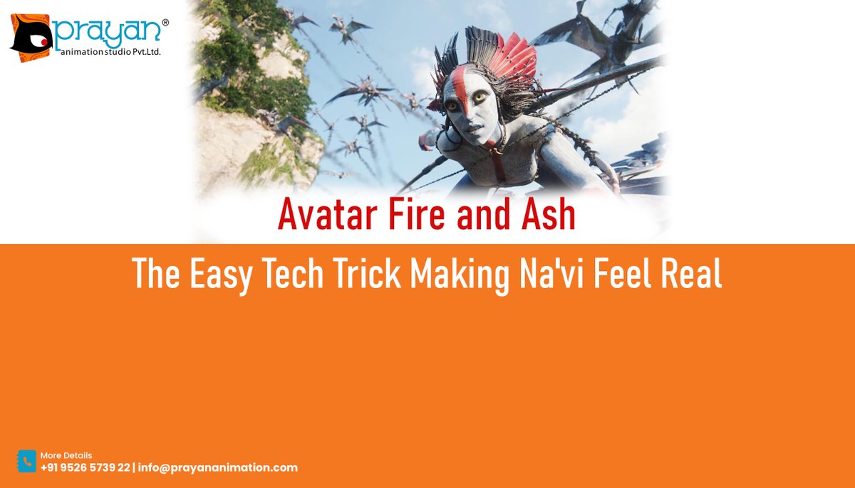 Avatar Fire and Ash: The Easy Tech Trick Making Na'vi Feel Real

Read our article! 👇
linkedin.com/pulse/avatar-f…

#AvatarFireAndAsh #DigitalMakeup #MovieTech #VFXMagic #Pandora #JamesCameron #AnimationTech #NaViReal #BlockbusterSecrets #FilmInnovation #PrayanAnimation