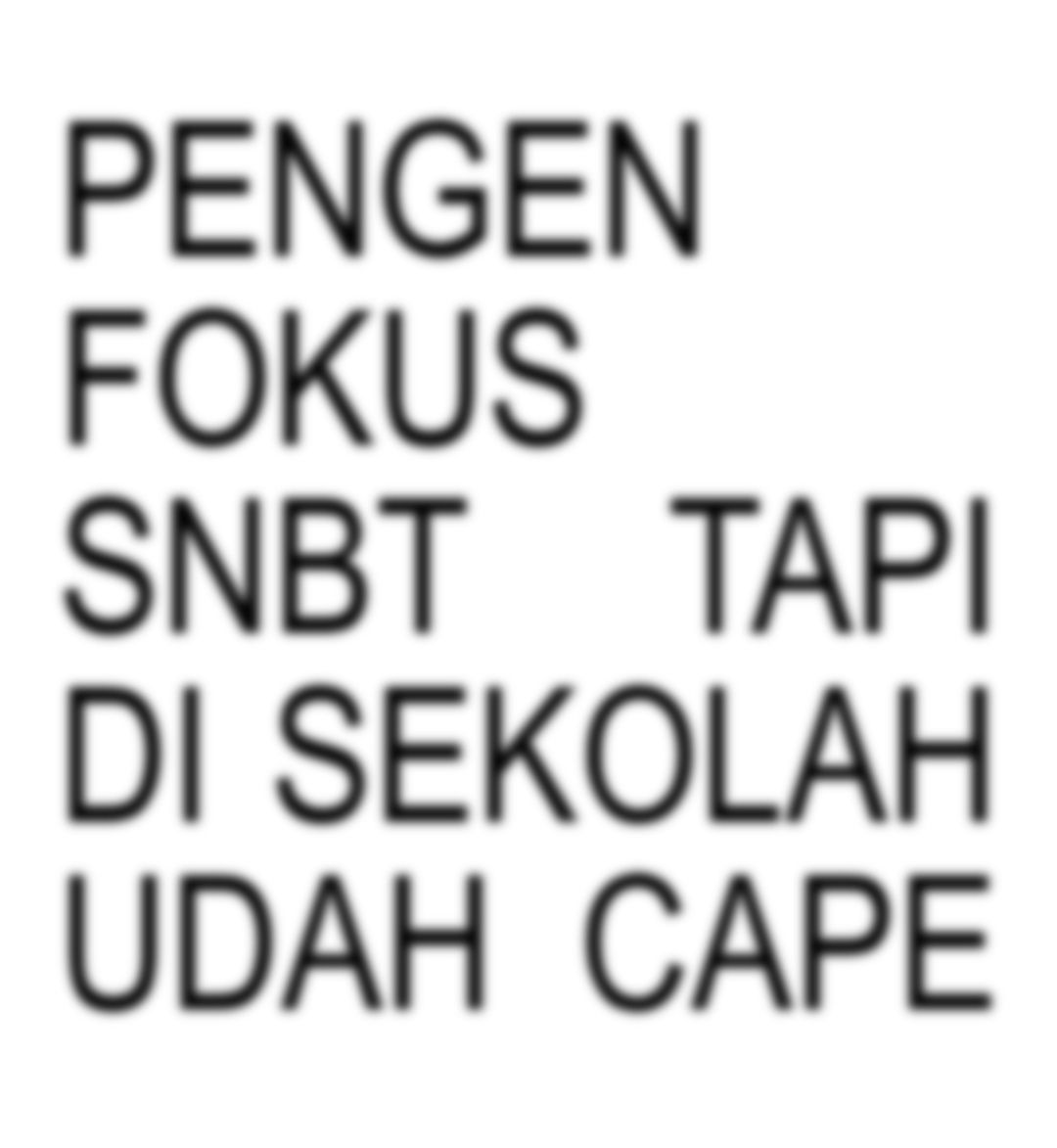 snbtfess's tweet image. solusinya dong -snbt