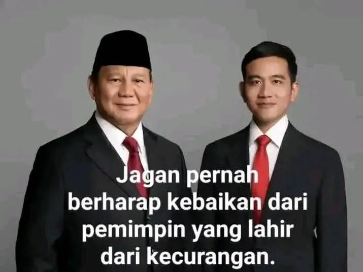 JANGAN PERNAH BERHARAP KEBAIKAN DARI PEMIMPIN YANG LAHIR DARI KECURANGAN....‼️

#TangkapKoruptorOCCRP
#TangkapKoruptorOCCRP
🆘🆗