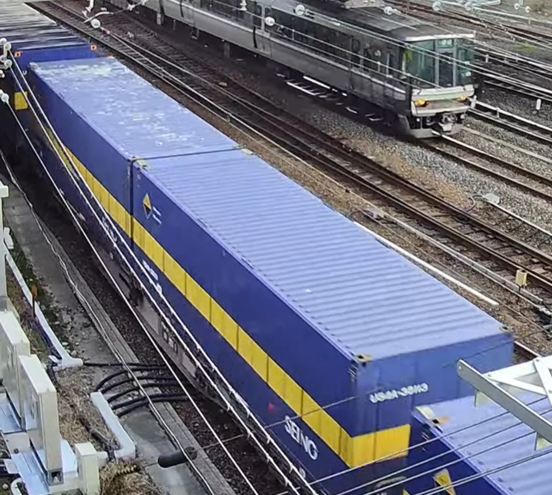 す*ん様 U54a-38000 西濃運輸 5050レ 13:50京都通過 西濃運輸U54A-38174•38113(ss60専用)