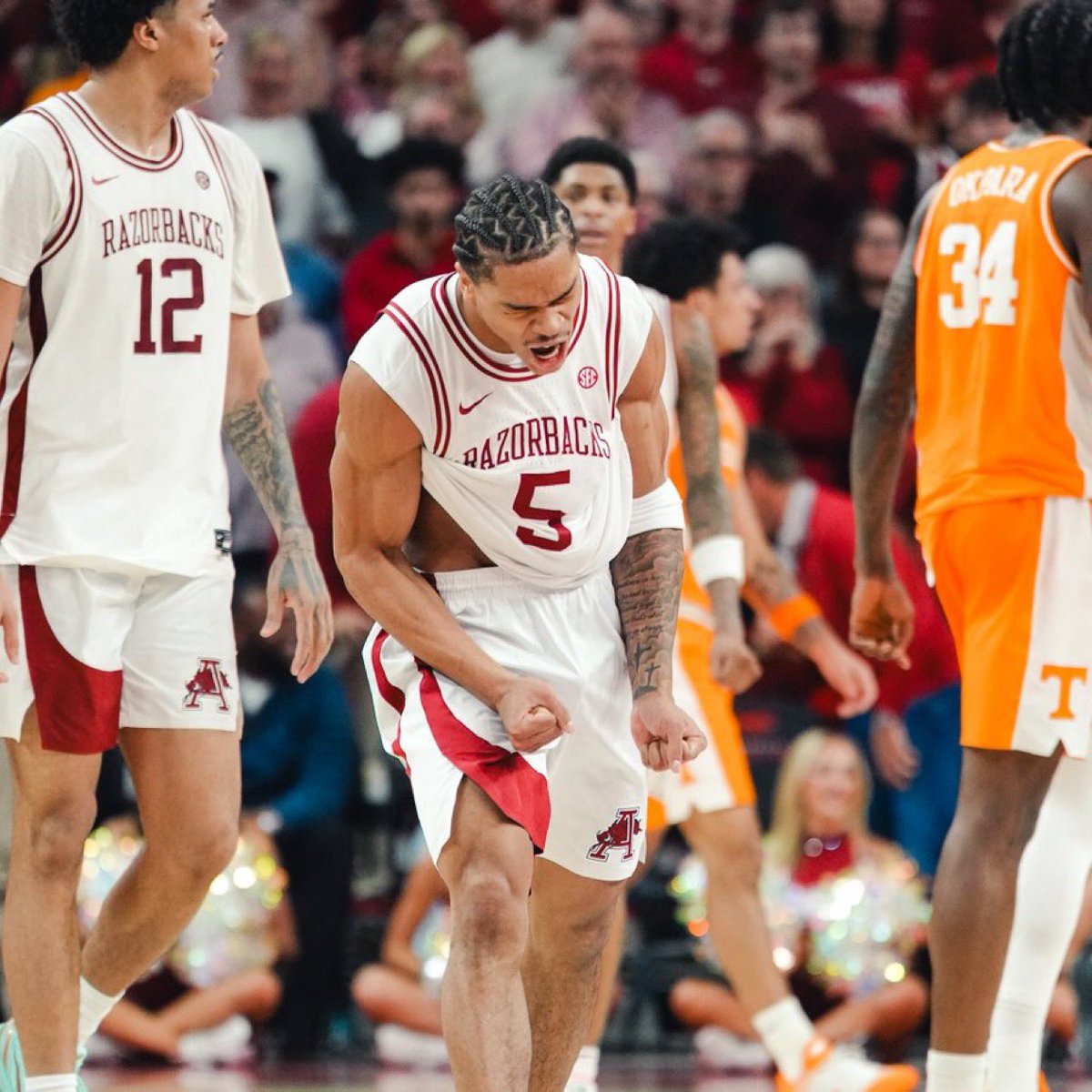 Updated 3PT %’s Thru 15 Games:

Knox - 43.4% (20-46)
Acuff - 43.1% (35-81)
Brazile - 42.5% (20-47)
Thomas - 37% (37-100)
Wagner - 36.5% (19-52)
Richmond - 33.3% (8-24)

Team - 39.2% on 9.4 makes a game