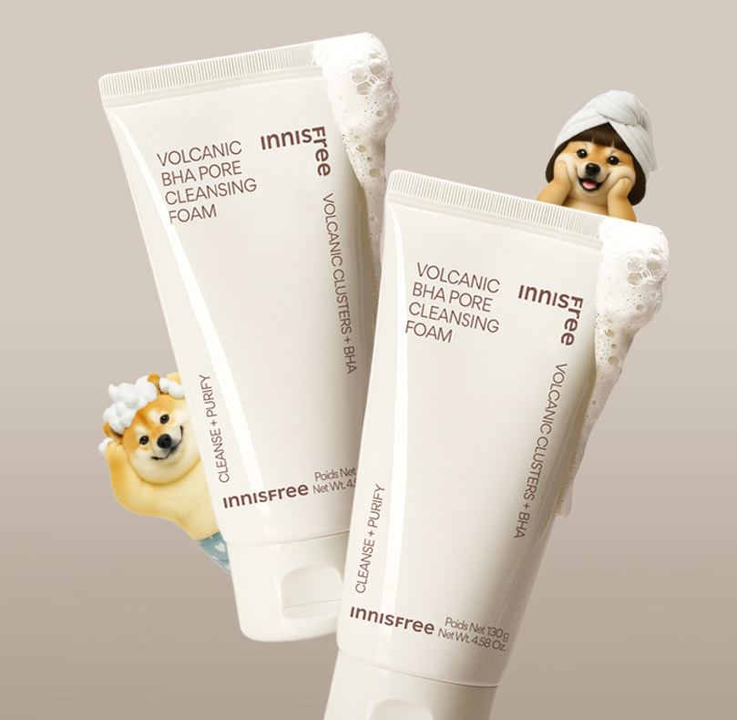 innisfree_kr's tweet photo. 🔔 화산송이 모공폼 소식

올리브영에서 이니스프리 2개 이상 구매 시
👉 화산송이 모공폼 30mL 추가 증정 (1/12~18)

화산송이 모공폼 구매하면 뚱시바 스티커 증정 🐾

🎯 #RT + #FOLLOW 해주는 10명
모공이 매끈매끈하다 매끈매끈해지는 
슾지기 최애 클폼 화산송이 모공폼 본품 보내줄게요! https://t.co/3YZhfYAER3