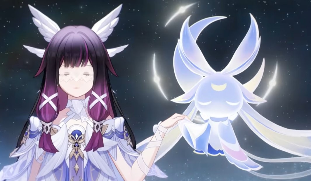 windflowerlia's tweet image. the theory that columbina IS luonnatar grows stronger... they mirror each other so well...