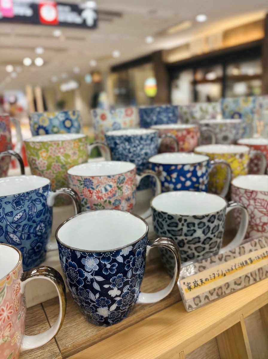 手描きの草花や思わず目を引く総柄デザイン。 ミニティーポットや