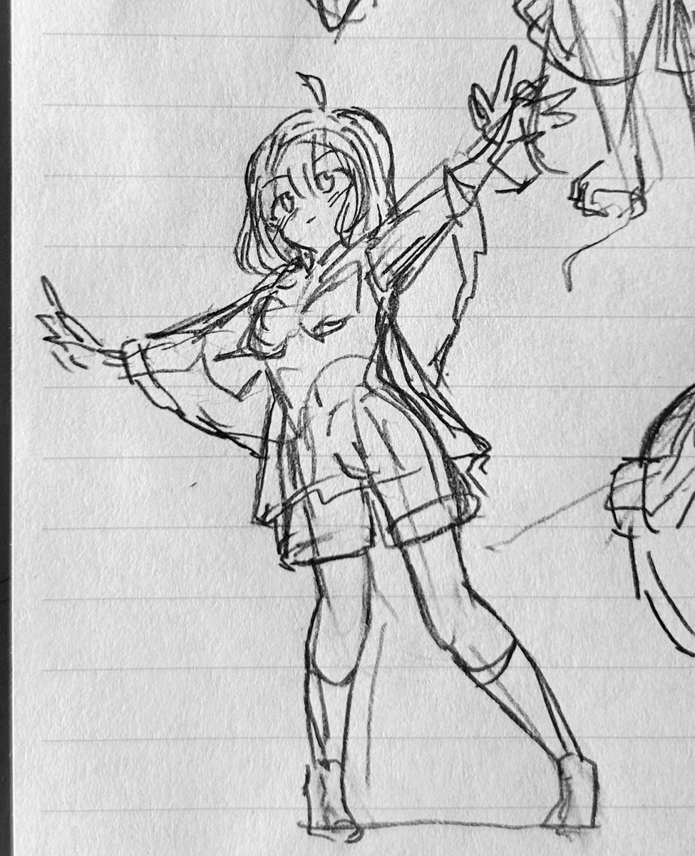 私めっちゃ絵下手じゃんとか思いながら全身絵の練習してたけどめっちゃ