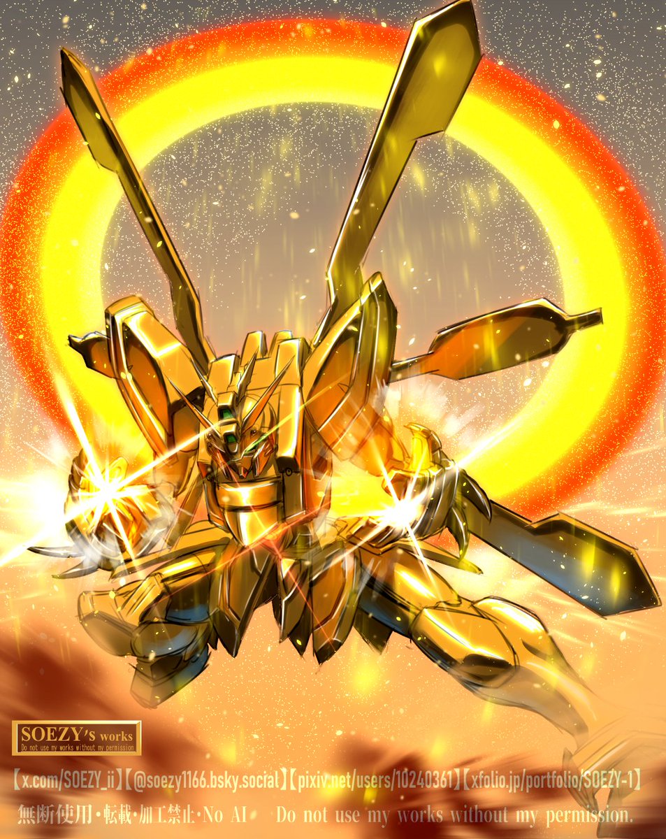 SOEZY_ii's tweet image. #今だ乗っかれGガン祭り 
ばぁぁぁぁくねつッッッ！！