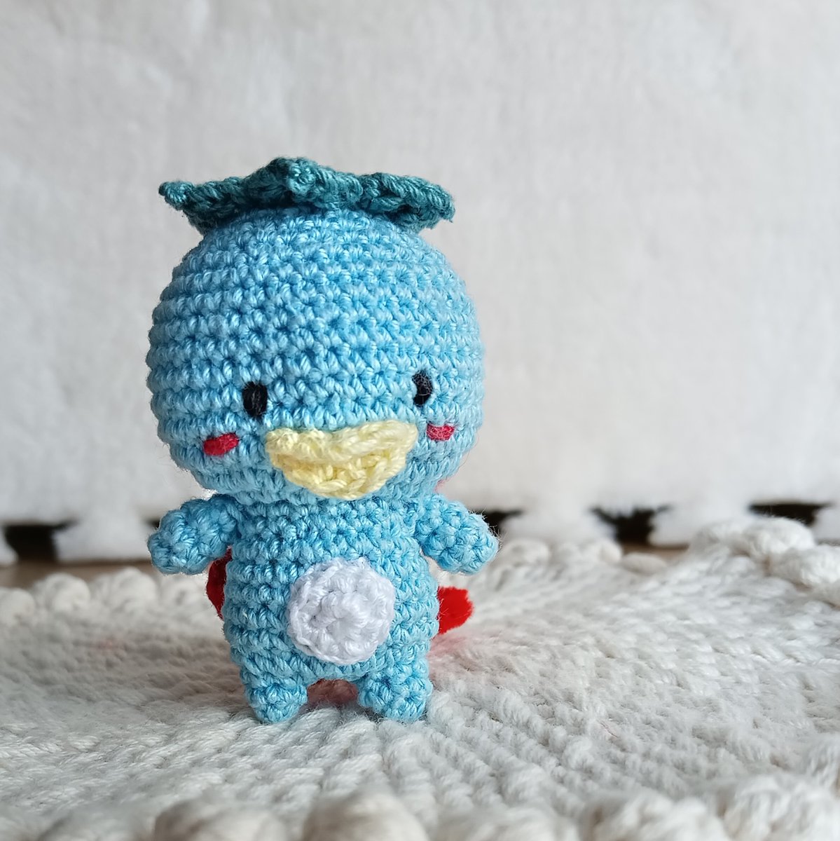 久しぶりに #カッパちゃん 編んでみたよー🥒 #あみぐるみ #かぎ針編み