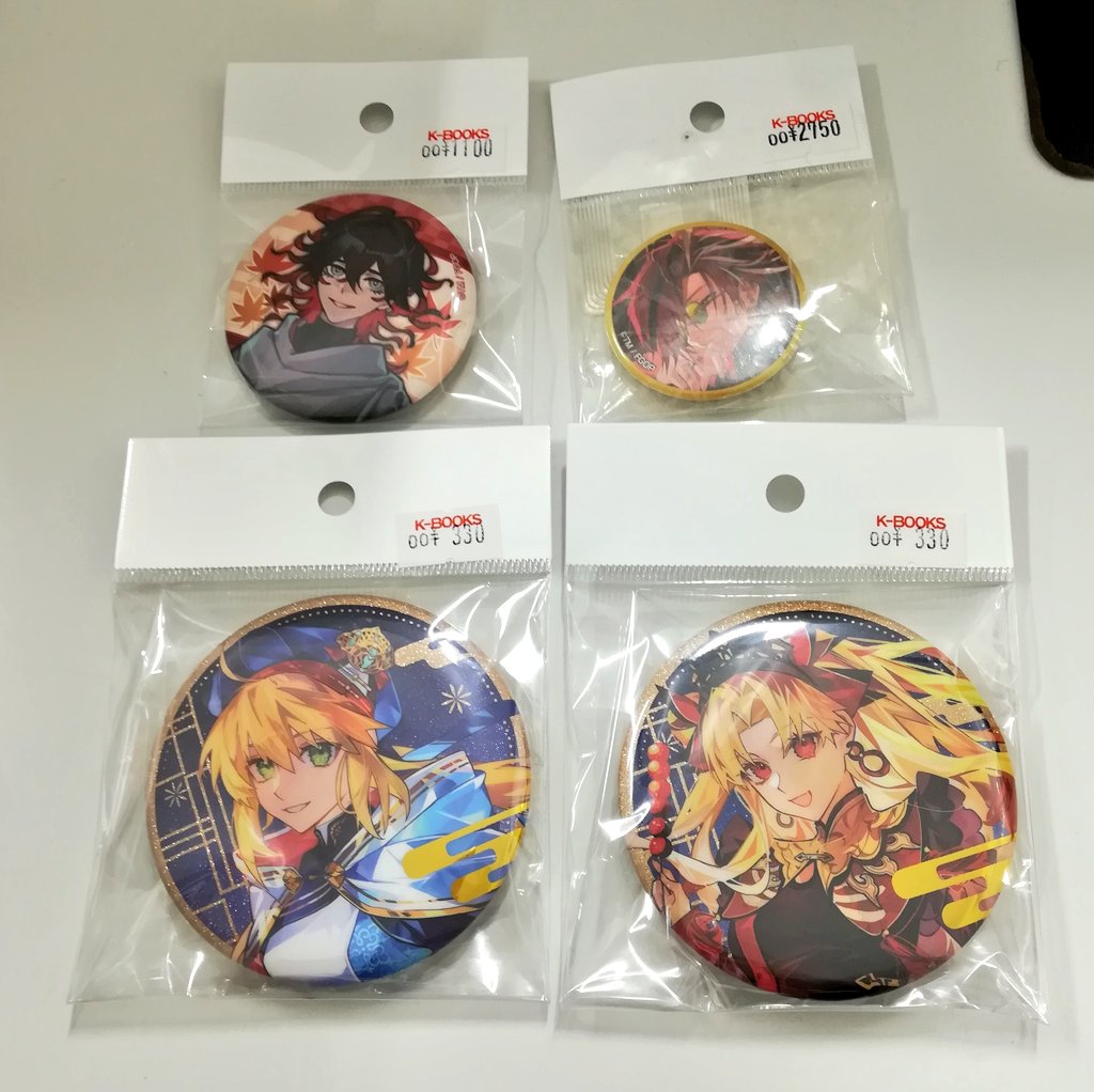 入荷情報】 FGO 京まふ AGF2025 中国限定缶バッジ 入荷しました