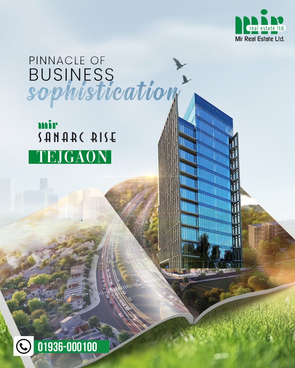 MirRealEstatBD's tweet photo. Located in the bustling heart of Tejgaon, Mir Sanarc Rise embodies the pinnacle of business sophistication. 

Details: https://t.co/DUltCvUvEH
Mir Care Plus: 01936-000100 https://t.co/ILSKIzcpYG