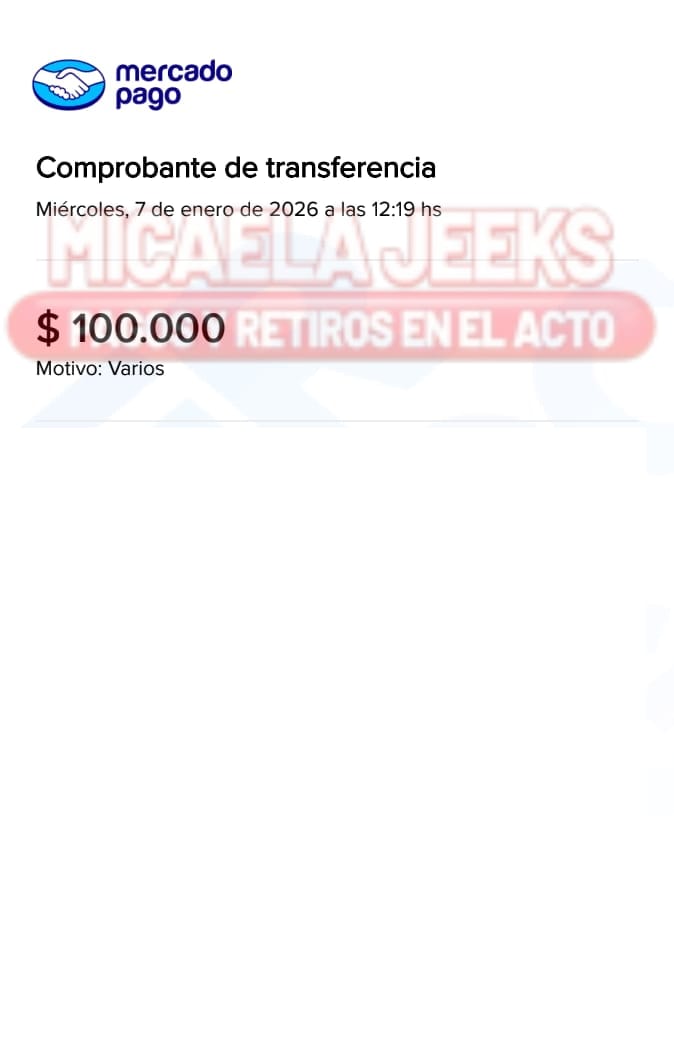 Micajeeks's tweet image. 𝗟𝗜𝗡𝗘𝗔 𝟭 👇
📲wa.me/5491123394478
📲
📲
𝚅𝙴𝙽𝙸 𝙰 𝙹𝚄𝙶𝙰𝚁 𝙲𝙾𝙽 𝚃𝙾𝚃𝙰𝙻 𝙲𝙾𝙽𝙵𝙸𝙰𝙽𝚉𝙰 𝚈 𝙻𝙻𝙴𝚅𝙰𝚃𝙴 𝙴𝙻 𝙿𝚁𝙴𝙼𝙸𝙾 𝚀𝚄𝙴 𝚃𝙰𝙽𝚃𝙾 𝚃𝙴 𝙼𝙴𝚁𝙴𝙲𝙴𝚂