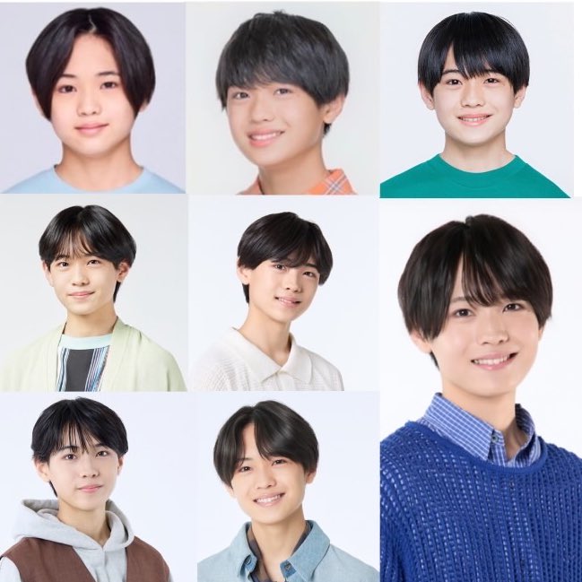 💜渡邉大我くん💜 ⭐️歴代アー写⭐️ かっこいいお兄さんになりました
