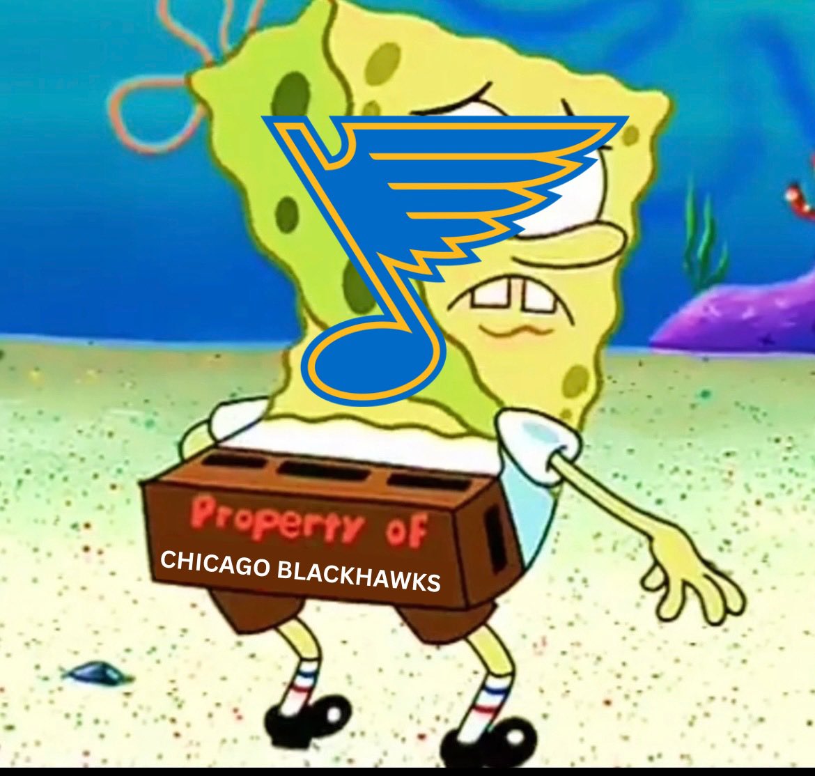 jaycTony's tweet image. The #Blackhawks STILL own the St. Louis Blues!