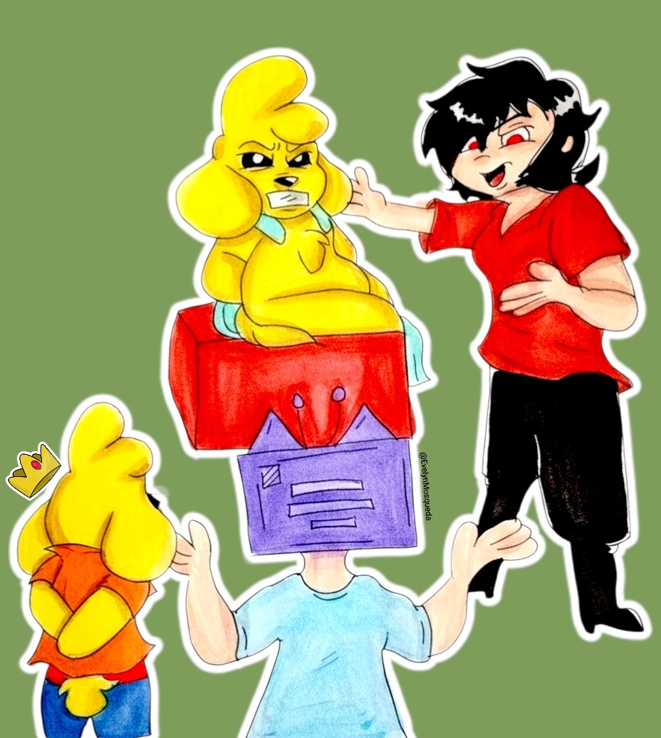 Para mí primer ganador 👀✨
<a href="/LCkarc/">Aril :3</a> 
Aquí tienes tu premio de participación en mi sorteo 
Algo tardío perdón 🤧
Ocs involucrados que vos me pediste 
<a href="/Mikel_Draws/">Mikellino ໒(ᵔᴥᵔ)७</a>  
<a href="/KyoLosCompasFan/">🔮✨️𝓚𝔂𝓸✨️🔮</a> 
💋
#LasPerreriasDeMike  #XD #LPDM 
#Mikecrack 
Lo tienen secuestrado nuu