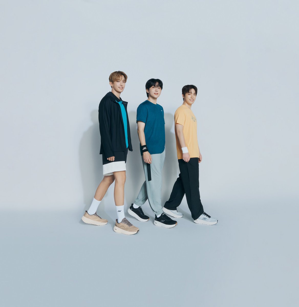 sounds_of_cheol's tweet image. dk, seungkwan, dino for SKECHERS 👟