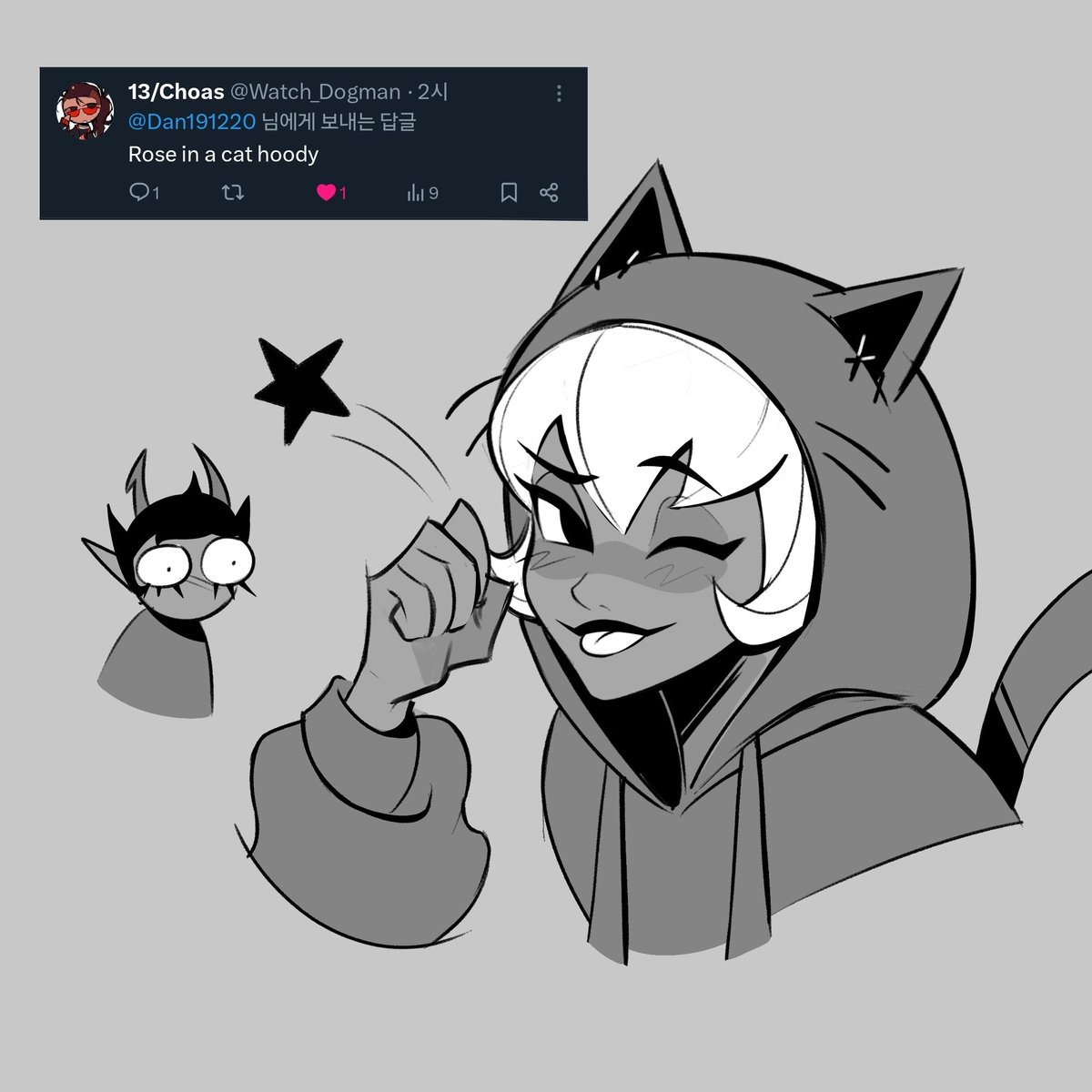 Dan191220's tweet image. I finish my doodle