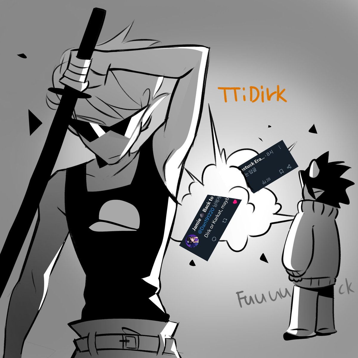 Dan191220's tweet image. I finish my doodle