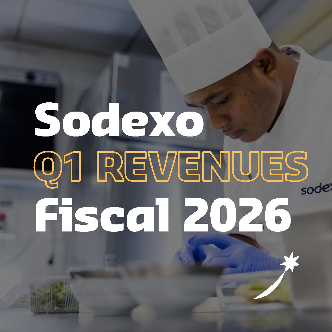 This morning, we announce Q1 Fiscal 2026 revenues in line with expectations. 
Read more 👉 sodexo.com/news/newsroom/…

#Business #Sodexo