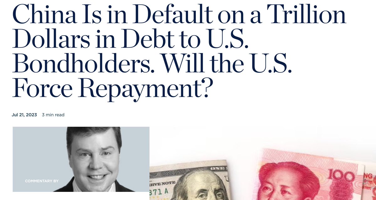 Ken_LoveTW's tweet image. Finally, someone in the United States has started asking the obvious question:
 what exactly happened to the Qing Dynasty and Republic of China government bonds that the U.S. still holds?
If the Chinese Communist Party insists those debts don’t count, then by the same logic,…