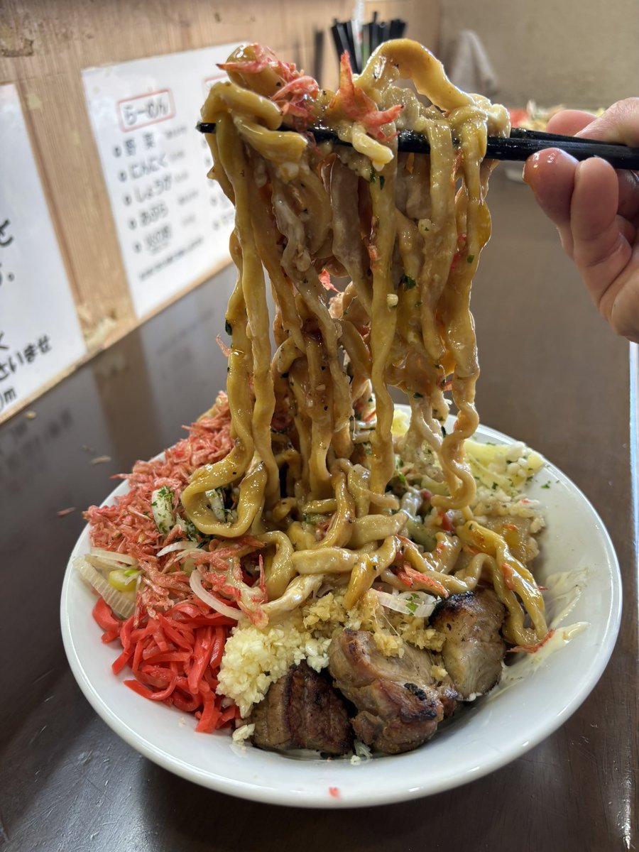 東中神本店にて。 開業6周年イベント。 祭だ！！【ぶっっとい】屋台汁