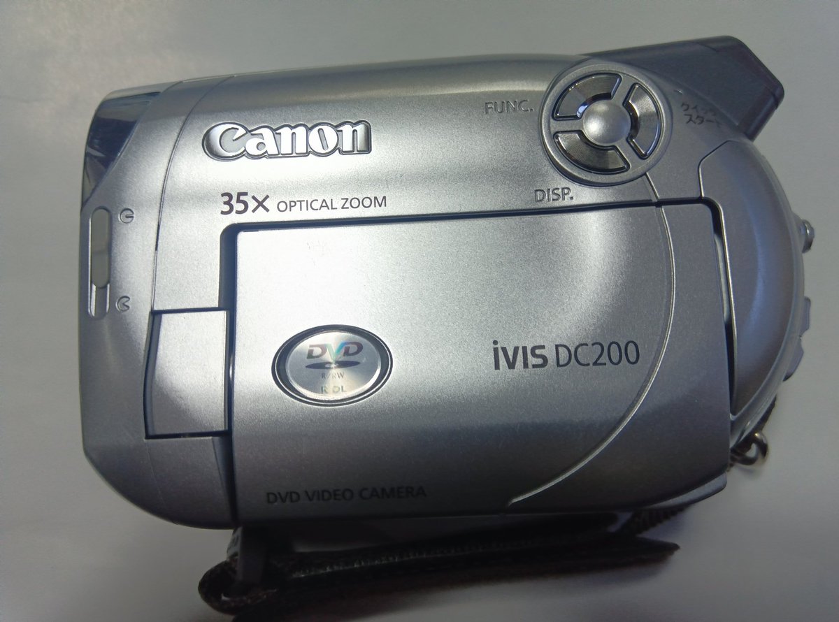 Canon ビデオカメラ　ジャンク デジタルビデオカメラ ¥550 #ビデオカメラ #ジャンク #日米商事