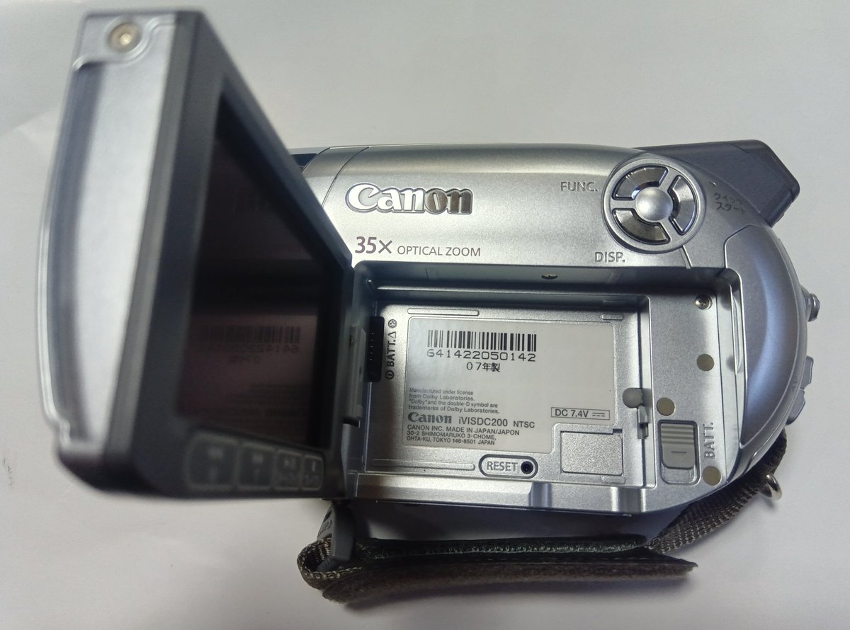 Canon ビデオカメラ　ジャンク デジタルビデオカメラ ¥550 #ビデオカメラ #ジャンク #日米商事