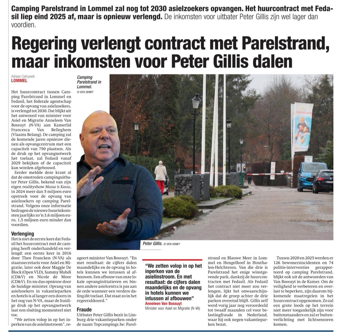 ⚠️ Het asielcentrum in Lommel blijft open tot 2030! ⚠️