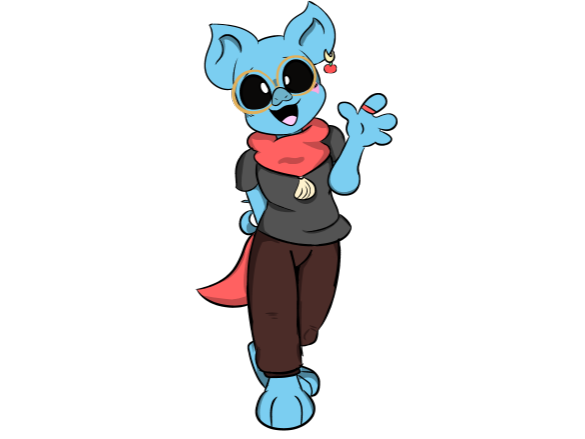 -This little drawing here is my opinion of what Bubba Bubbaphant and Picky Piggy would look like if they had a child, and I named him- Have a nice day! :D

- “ Nil Bubbaphant ”
#SmilingCrittersOC  #SmilingCritters #pickyPiggy  #ocart