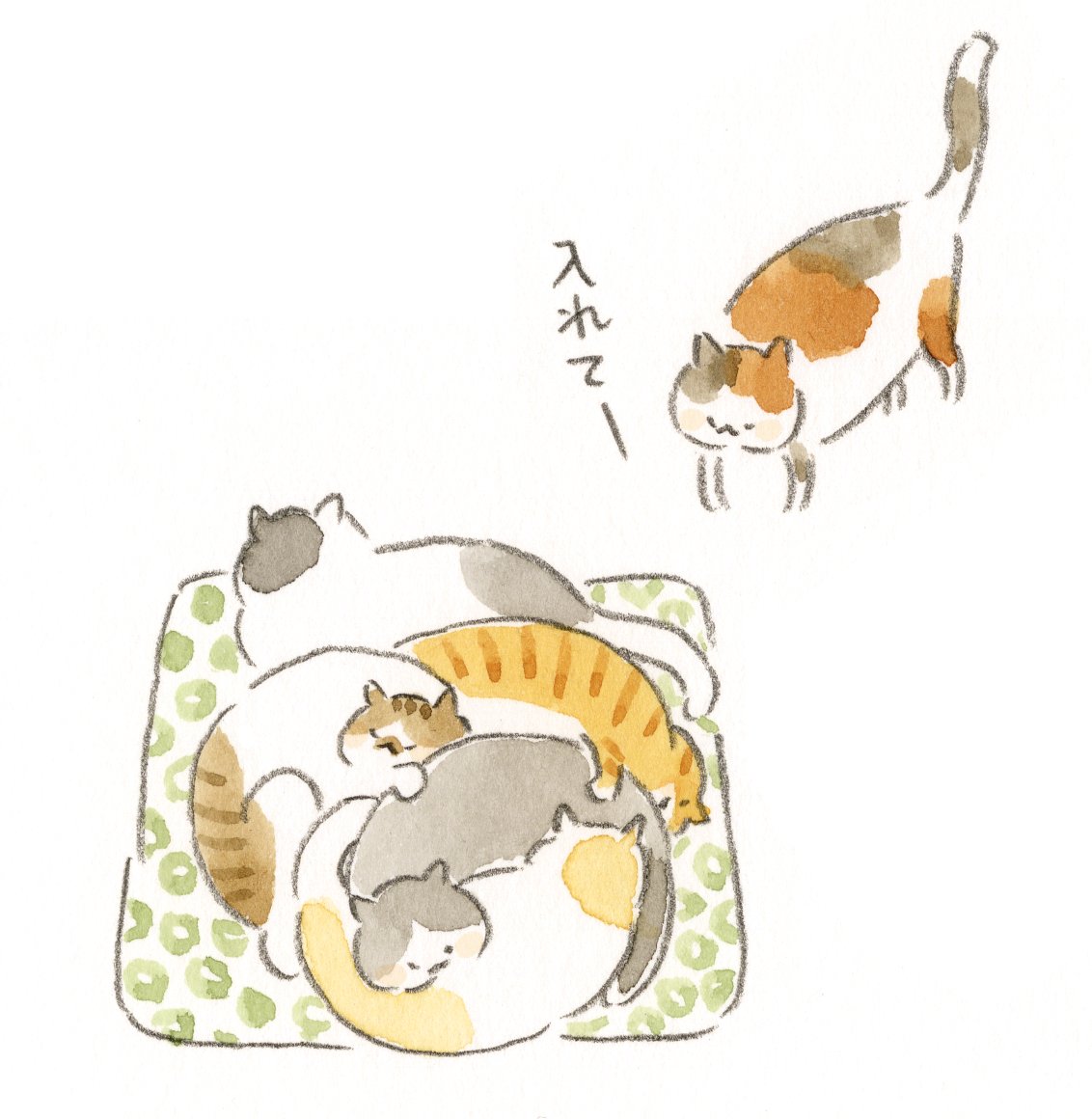 nyanta_mikan's tweet image. ぬくぬく