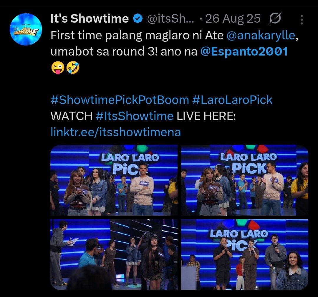 simplysheeen's tweet image. It takes time @itsShowtimeNa HAHAHAHA
SUPERRRR HAPPY FOR YOU and To Kuya Charlie!!

#DARREN @Espanto2001 
#ShowtimeNaToOh