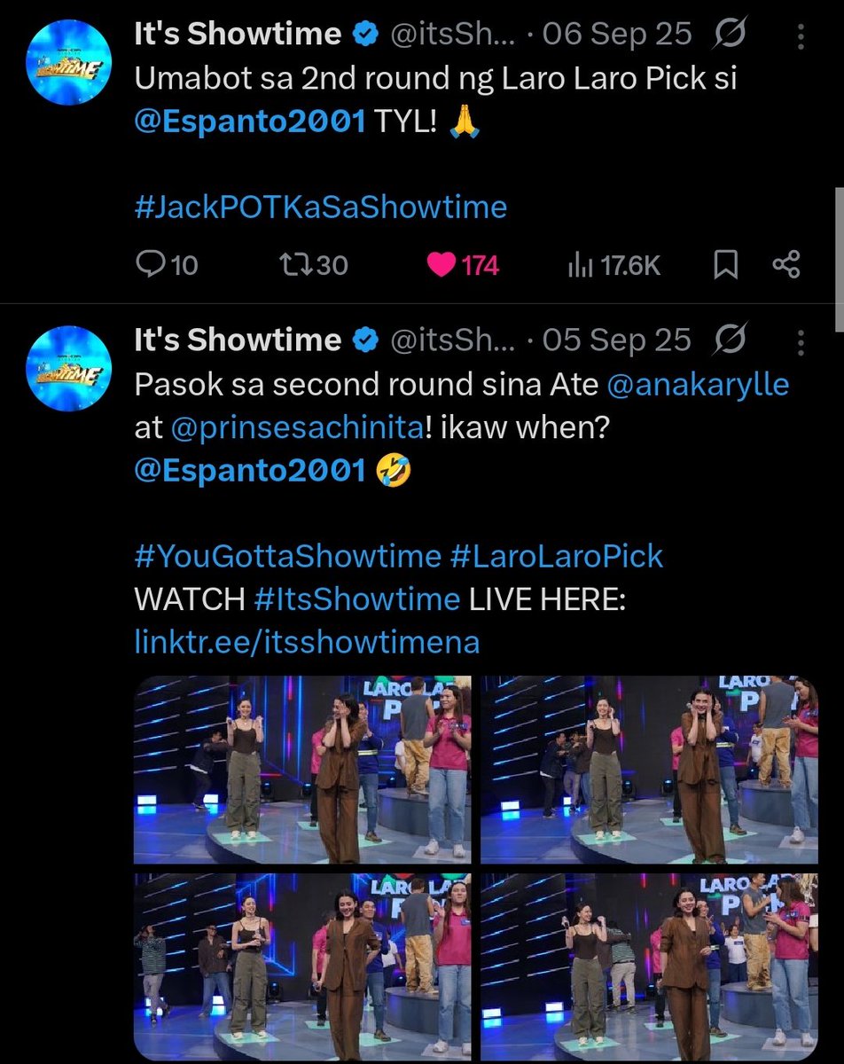 simplysheeen's tweet image. It takes time @itsShowtimeNa HAHAHAHA
SUPERRRR HAPPY FOR YOU and To Kuya Charlie!!

#DARREN @Espanto2001 
#ShowtimeNaToOh