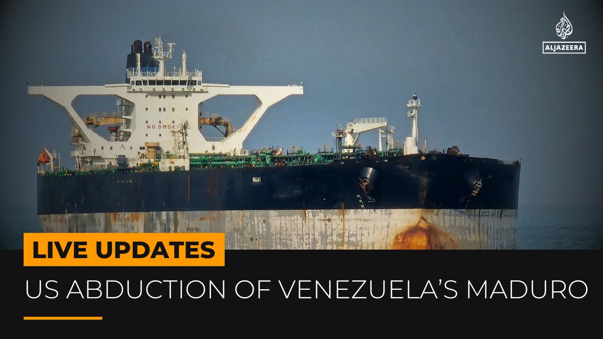 AJEnglish's tweet image. The United States says it will control sales of Venezuelan oil “indefinitely” and decide how the proceeds of those sales are used. 

🟠 Follow our LIVE coverage: aje.io/tari9y